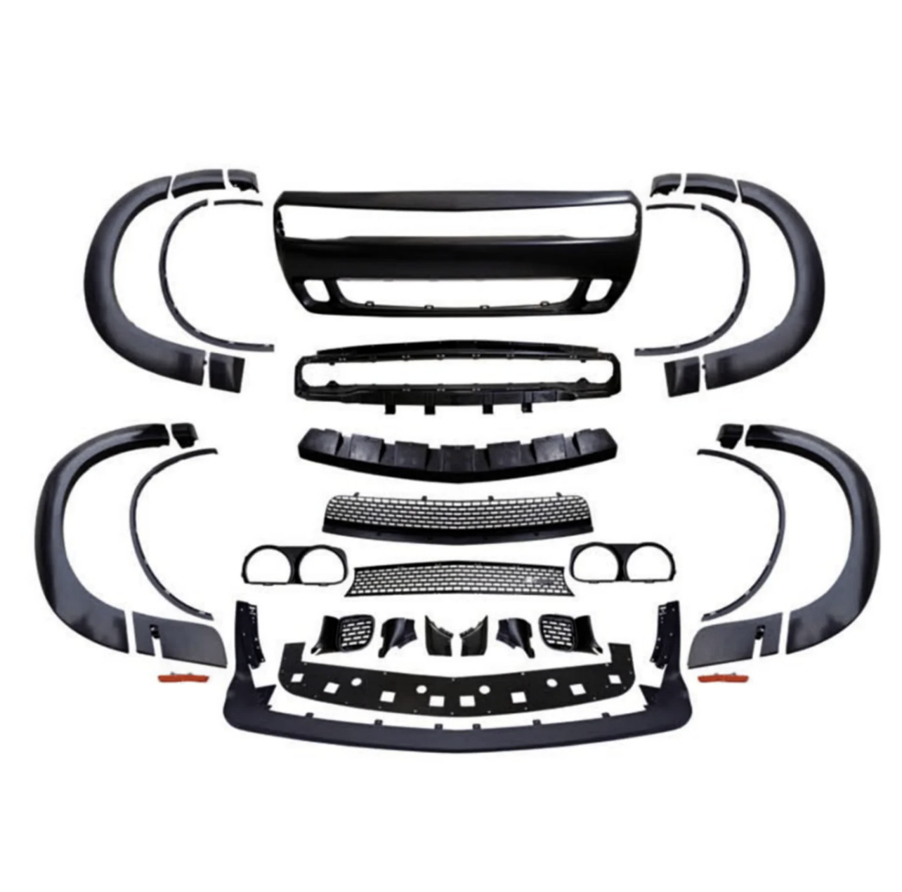 2015-2023 Dodge Challenger Full Complete / SRT Hellcat Widebody Kit Front and Rear Bumper