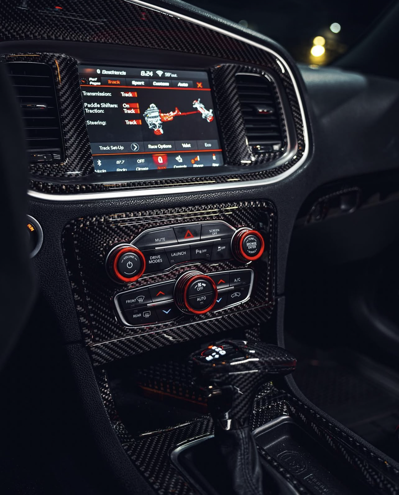 2015-2023 Dodge Charger Carbon Fiber Interior