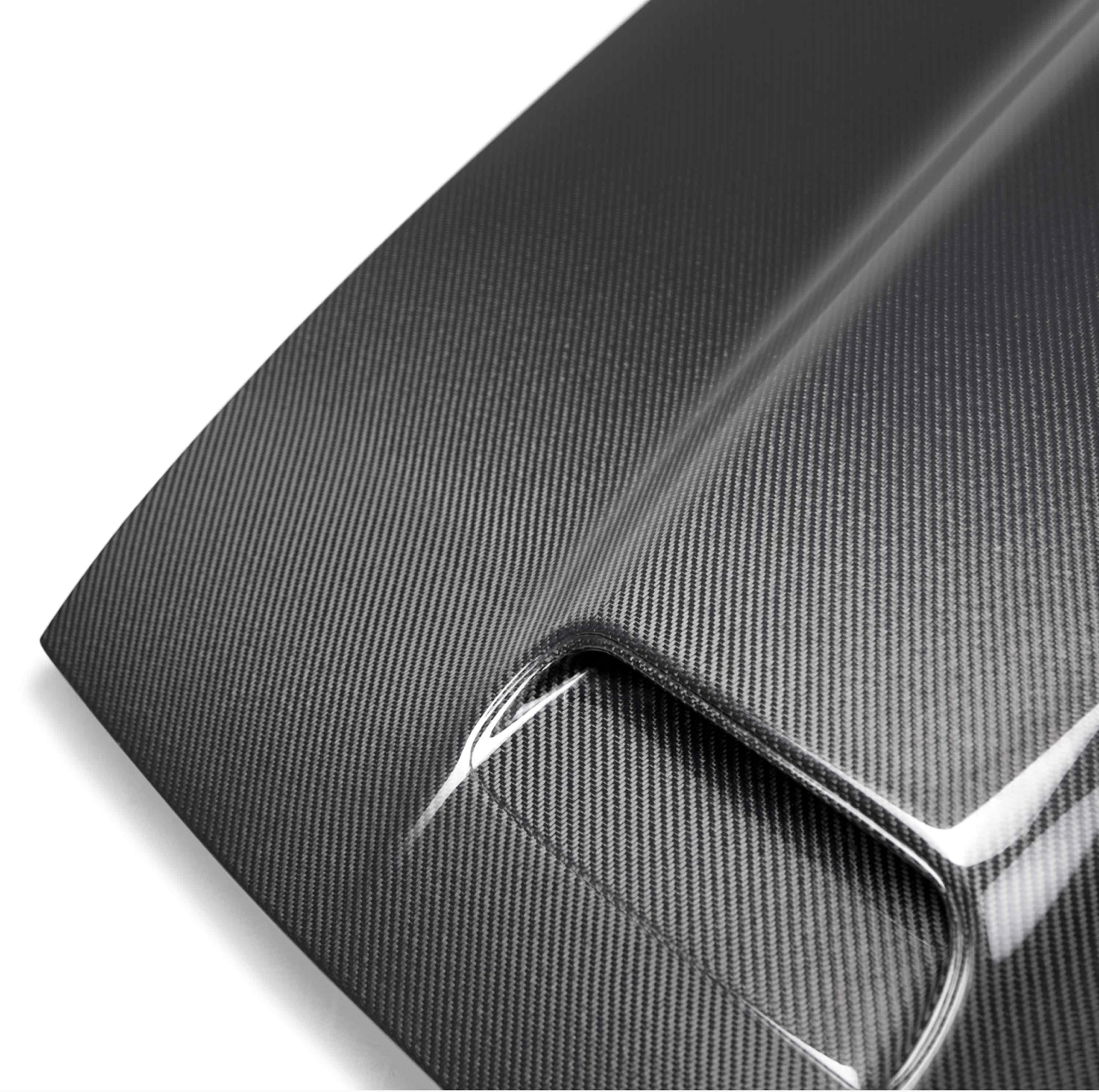 (Dual Snorkel Style) carbon fiber hood for 2019 Dodge Challenger Hellcat/Redeye