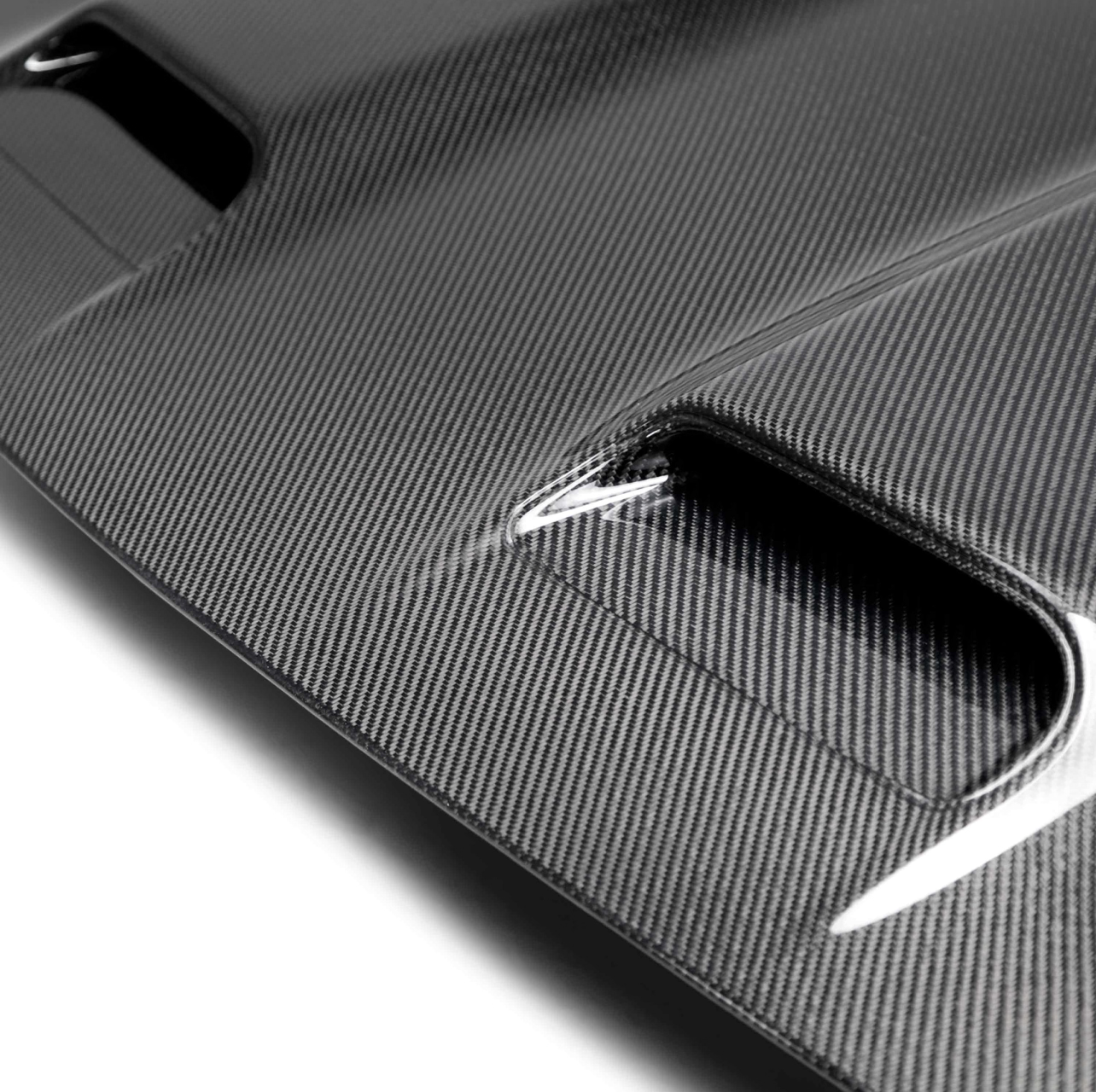 (Dual Snorkel Style) carbon fiber hood for 2019 Dodge Challenger Hellcat/Redeye