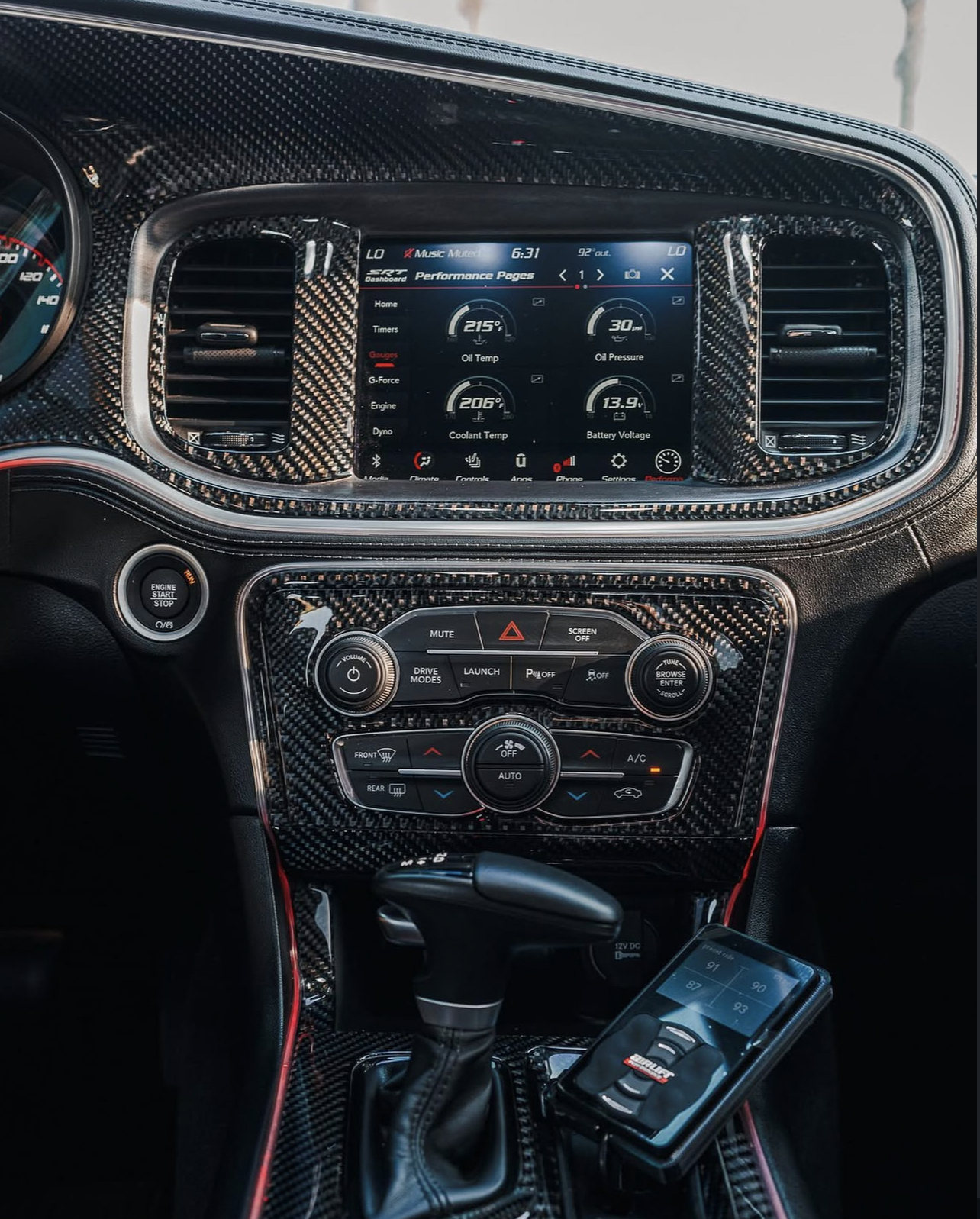 2015-2023 Dodge Charger Carbon Fiber Interior