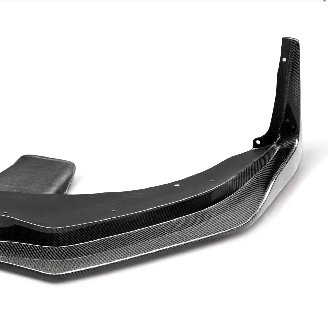 carbon fiber front chin spoiler for 2020-2022 Dodge Charger Widebody